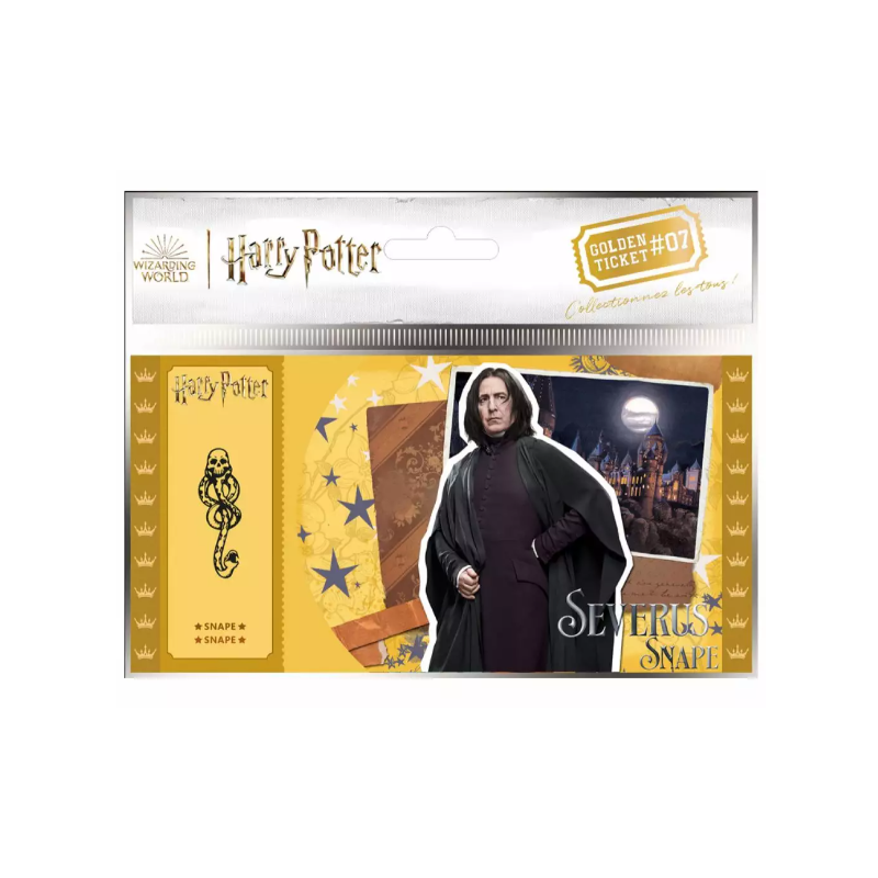 Golden Ticket Severus Rogue - Harry Potter