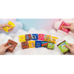 Blind Box Squishy de snacks moelleux