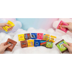Blind Box Squishy de snacks moelleux