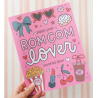 Livre de coloriage pour amoureux des comédies romantiques