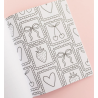 Livre de coloriage pour amoureux des comédies romantiques