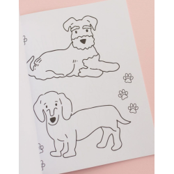 Livre de coloriage pour les amoureux des chiens