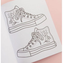 Livre de coloriage Arcs et Fleurs