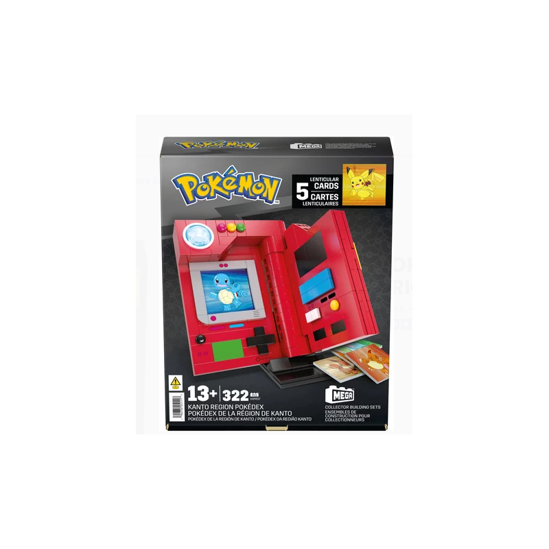 POKEMON - POKEDEX DE KANTO - 322 BRIQUES