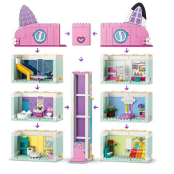 10788 - LEGO Gabby et la Maison Magique - La Maison Magique de Gabby