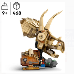 LEGO JURASSIC WORLD 76969 - LES FOSSILES DE DINOSAURES : LE CRANE DU TRICERATOPS