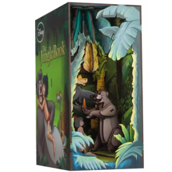 DISNEY -Le Livre de la Jungle -Serre-livres Lumineux à assembler 23 cm