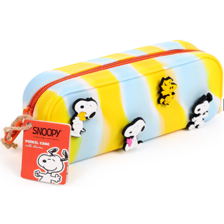 SNOOPY - Trousse : Peanuts Snoopy et Woodstock - 6.5 x19 x 4.5cm