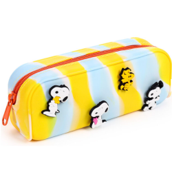 SNOOPY - Trousse : Peanuts Snoopy et Woodstock - 6.5 x19 x 4.5cm