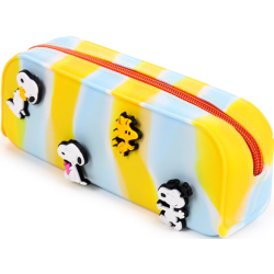 SNOOPY - Trousse : Peanuts Snoopy et Woodstock - 6.5 x19 x 4.5cm