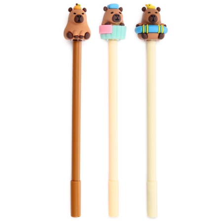 Blind Box - CAPYBARA - Stylo à Gel Effaçable