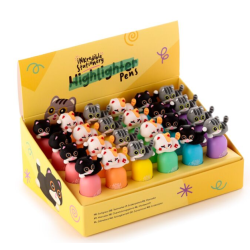 Blind Box Surligneur avec Embout - Chat Mignon