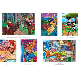 Coloriages mystères Disney - Grands classiques Tome 13