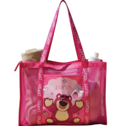 Disney - Toy Story :  Sac de plage en filet Lotso    69x39x20cm