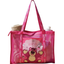 Disney - Toy Story :  Sac de plage en filet Lotso    69x39x20cm