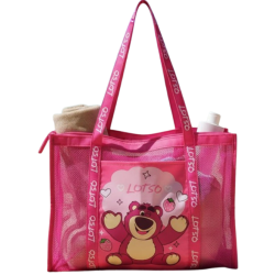 Disney - Toy Story :  Sac de plage en filet Lotso    69x39x20cm
