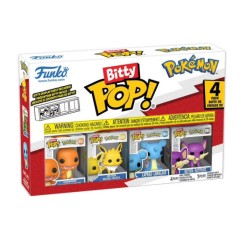 Bitty Pop Pack de 4 - Salamèche Pokémon