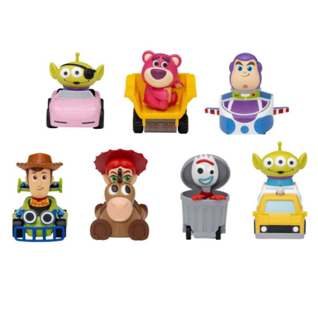 Blind Box Figurine Toy Story Pull Back Car