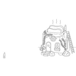 Coloriage Les Mini Colos d'Andréa - Maisons imaginaires