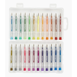 Stylos Gel Mini 24 pcs KINGART