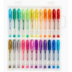 Stylos Gel Mini 24 pcs KINGART