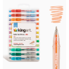 Stylos Gel Mini 24 pcs KINGART