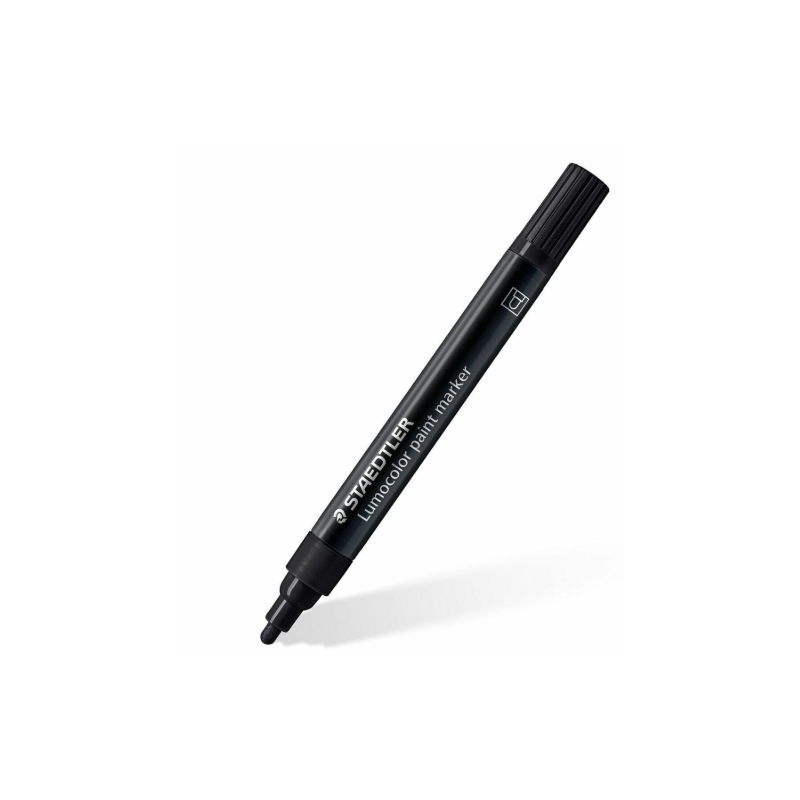 Feutre Acrylique Noir Staedtler Pointe Medium