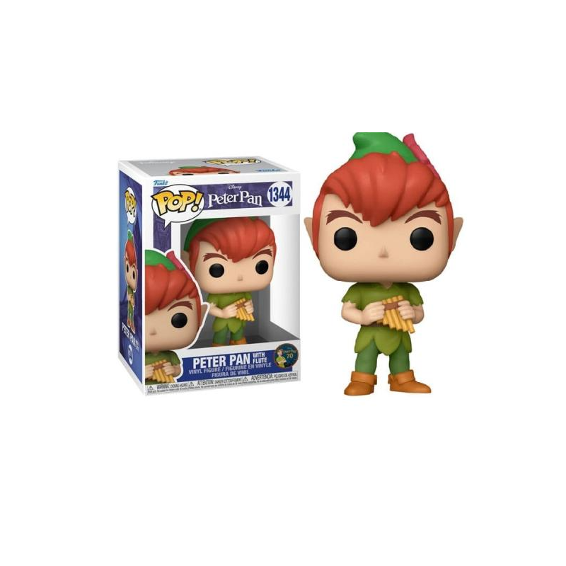 Figurine Funko Pop Peter avec Flûte N°1344 Disney