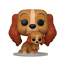 Figurine Funko Pop Lady avec Chiot N° 1553 - Disney La Belle & Le Clochard