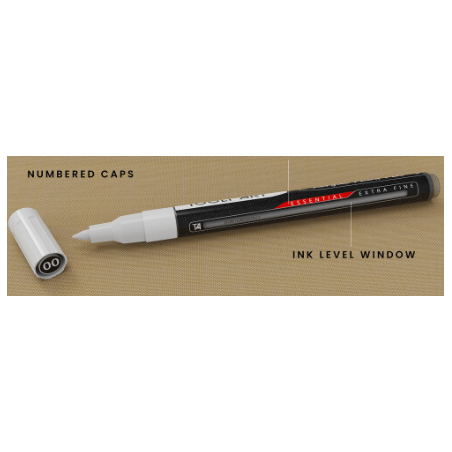 Feutres acrylique blanc Tooli-Art 0.7mm
