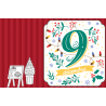 Coloriages de l'Avent - Noël cosy