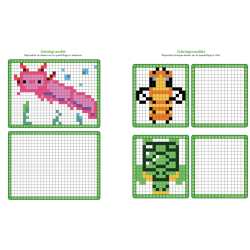 Coloriages pixel - 100% Minecraft - 70 incroyables coloriages