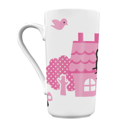 Mug Latte Hello Kitty