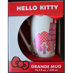 Mug Latte Hello Kitty