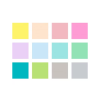 Sets de 12 feutres pigment brush pen Staedtler PASTEL COLOURS
