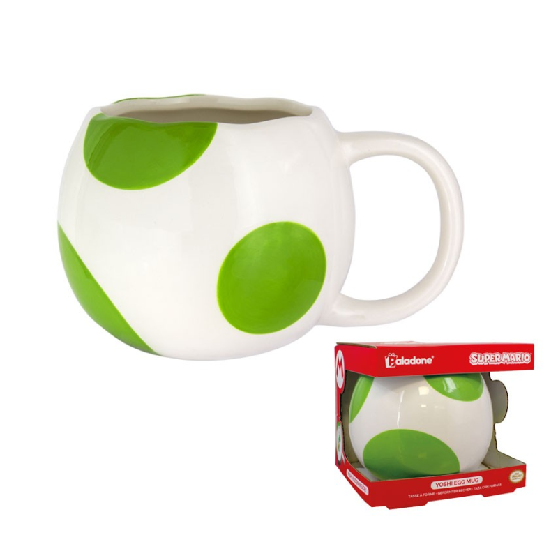Mug 3D Yoshi Egg - Mario