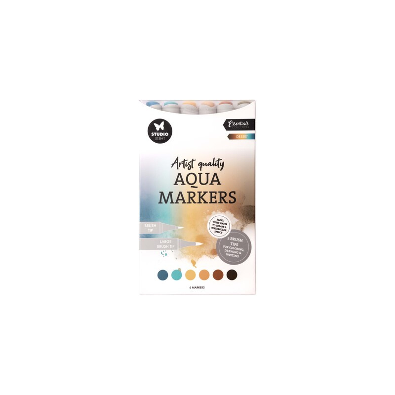 SET DE FEUTRES A EAU STUDIO LIGHT DESERT