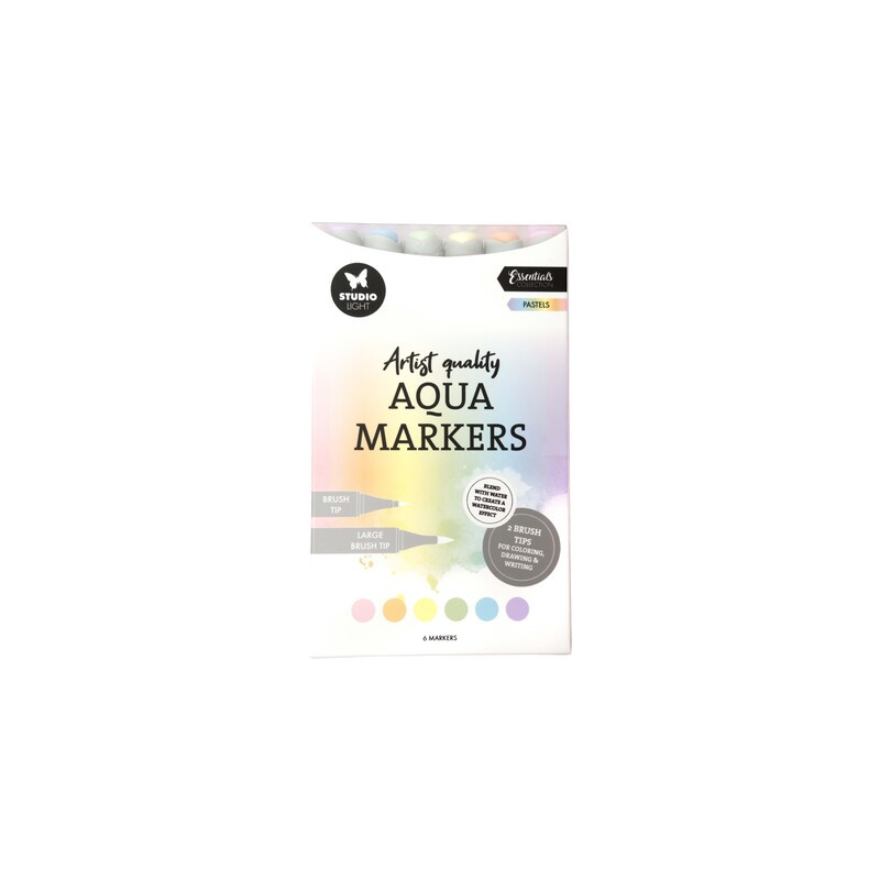 SET DE FEUTRES A EAU STUDIO LIGHT PASTELS