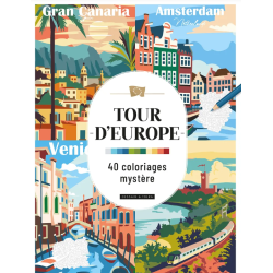 Coloriage Tour d'Europe -...