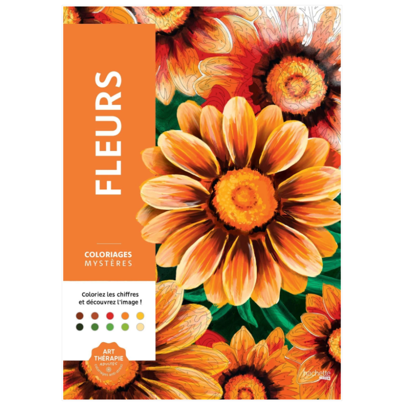 Coloriages mystères - Fleurs