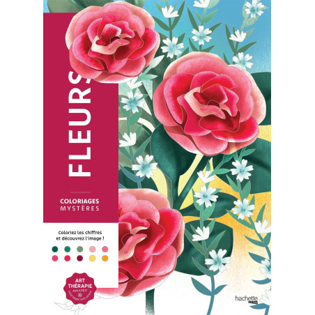 Coloriages mystères - Fleurs Charlotte Mendes (illustrateur)