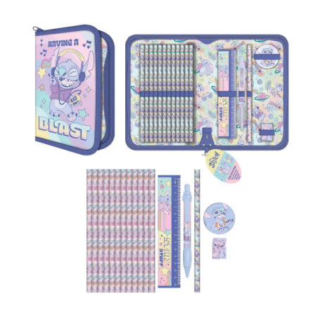 Trousse + Papeteries Stitch Having a Blast - Disney