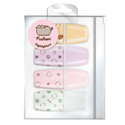 Surligneurs X 4 Pusheen