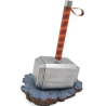 Set Stylo-bille avec son Socle 3D THOR - Marteau - Marvel