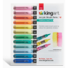 PACK FEUTRE ACRYLIQUE POINTE BRUSH TROPICAL KINGART