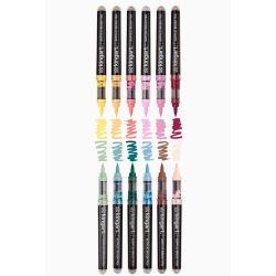 PACK FEUTRE ACRYLIQUE POINTE BRUSH COTTAGE KINGART