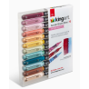 PACK FEUTRE ACRYLIQUE POINTE BRUSH COTTAGE KINGART