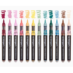 PACK FEUTRE ACRYLIQUE POINTE BRUSH COTTAGE KINGART