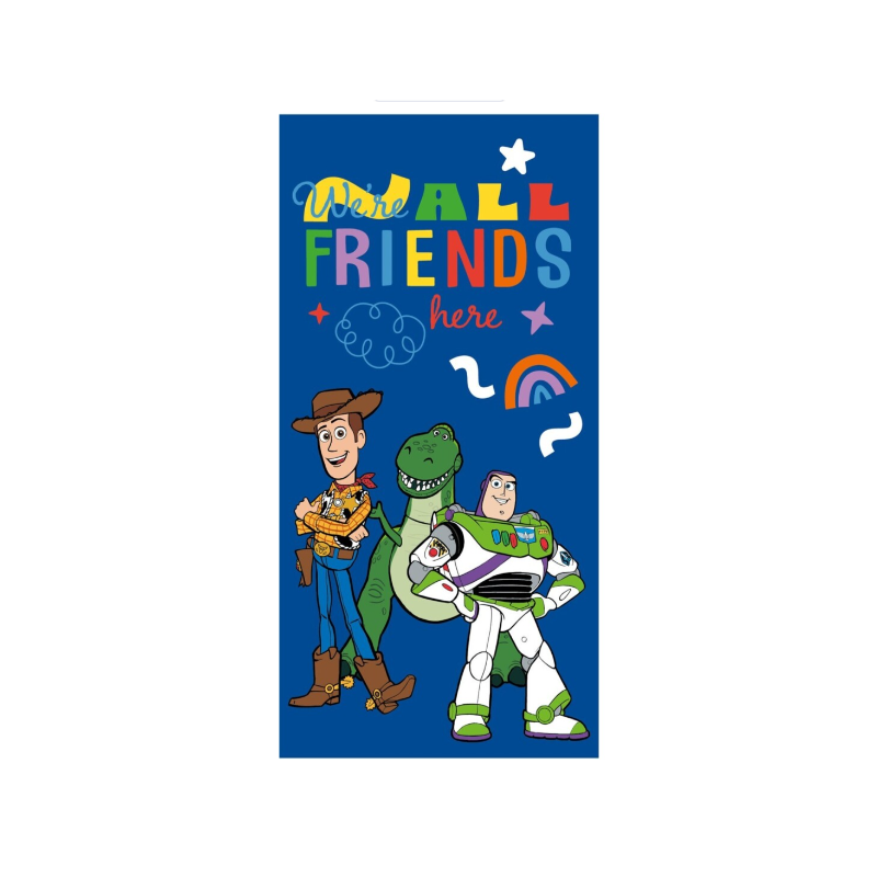 TOY STORY - We 're all friends here - Serviette de Plage 70x140cm