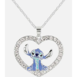 Collier  Stitch Coeur - Disney